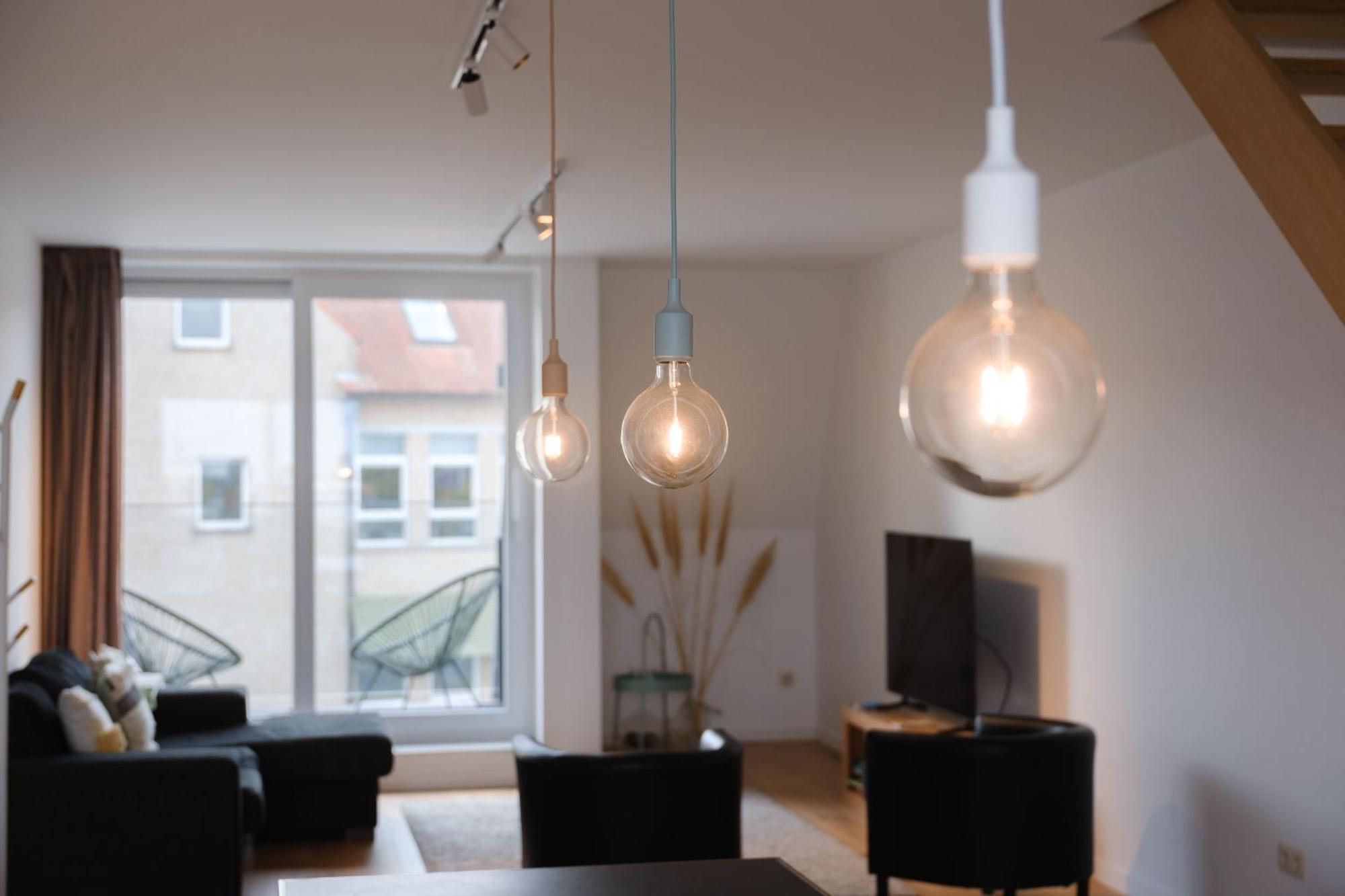 Prachtig Duplex Appartement Met Balkon Te Wenduine 德哈恩 外观 照片